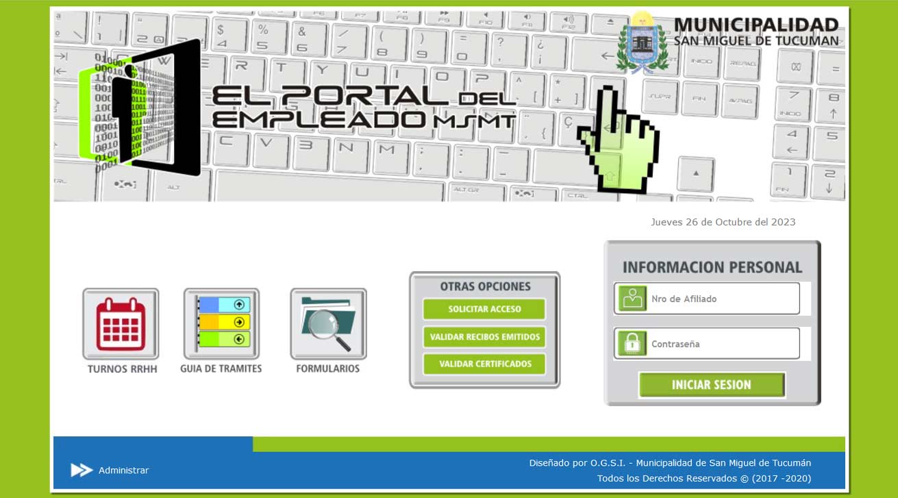 Boletas Digitalas Municipalidad de San Miguel de Tucumán